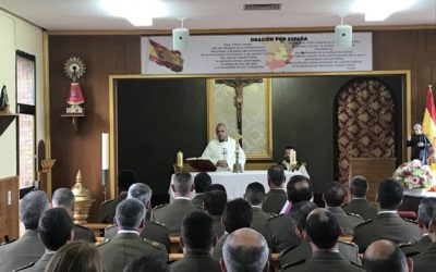 Eucaristía en el cuartel militar Menacho por Don Bosco