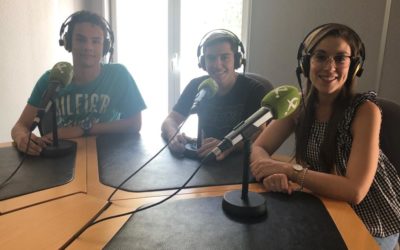 Nuestros becados en  “La Tarde Contigo” de Canal Extremadura radio.