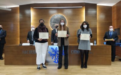 Alumnas premiadas por la Universidad de Extremadura