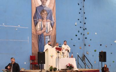 Eucaristía escolar en honor a Don Bosco