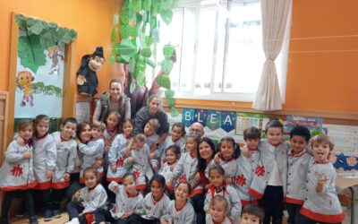 Primer taller con las familias de 5 años