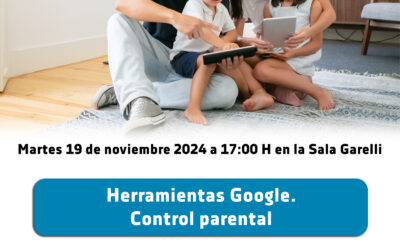 Herramientas Google. Control parental