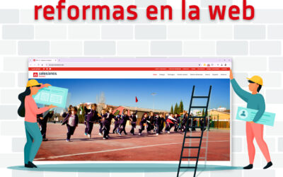 Estamos de reformas en la web