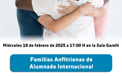 Familias Anfitrionas de Alumnado Internacional