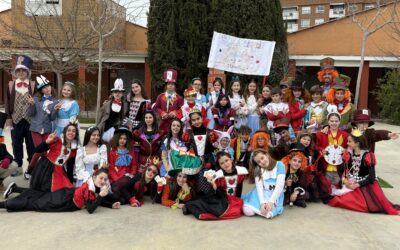 Desfile del Carnaval en el colegio