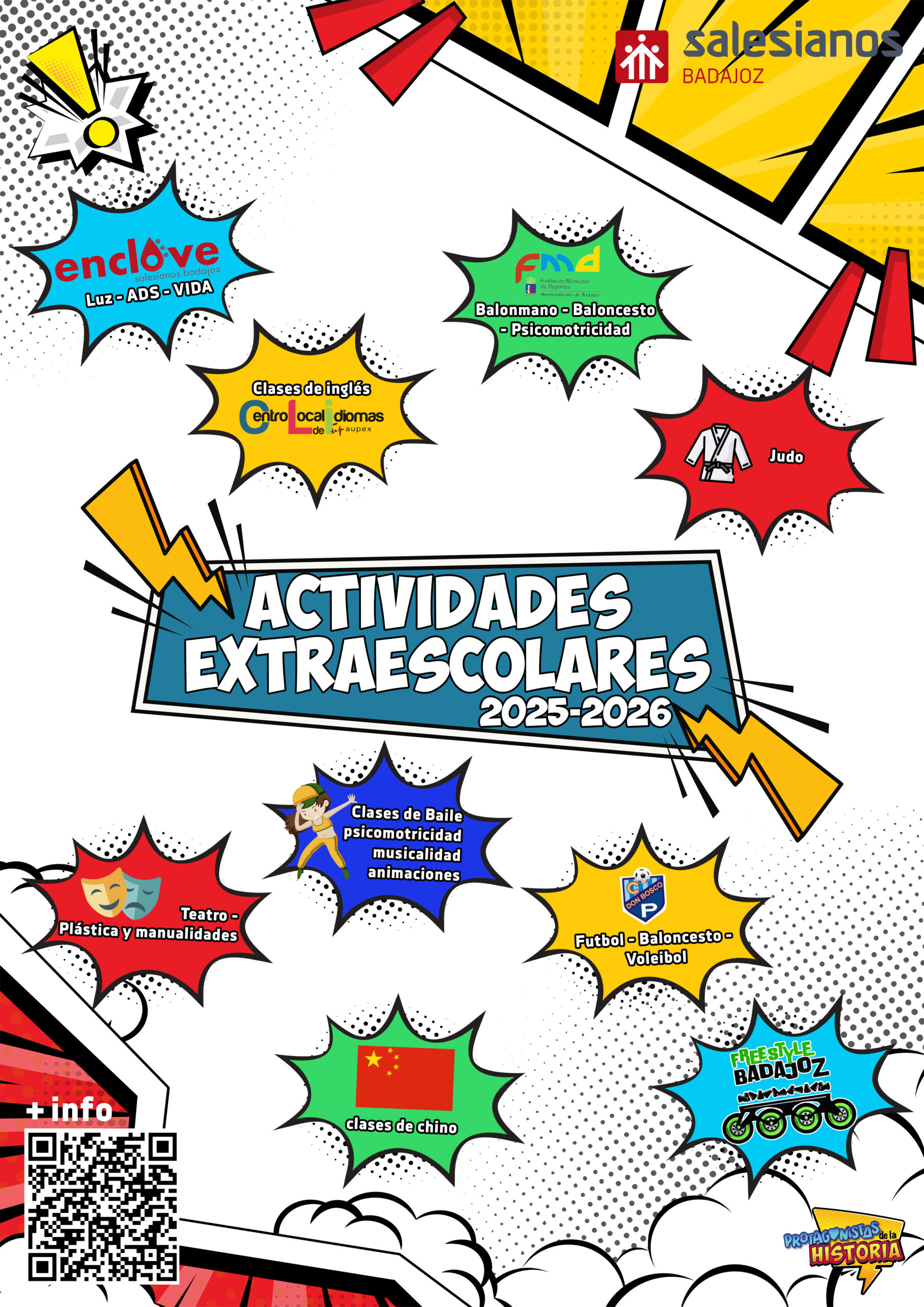 Cartel Extraescolares 25-26