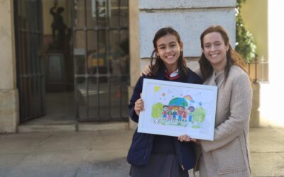 Premio de dibujo para Ángela