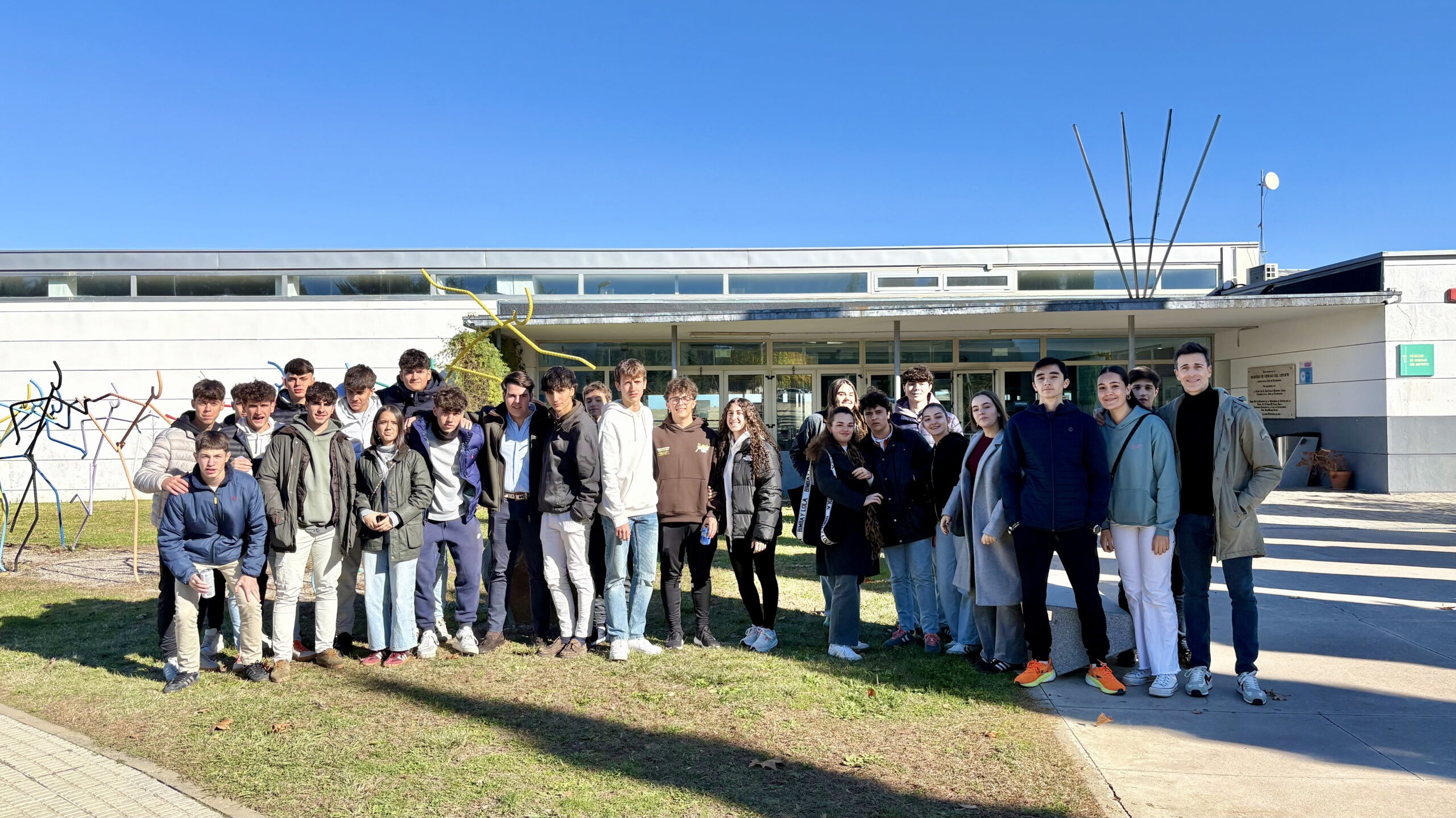 15_Visita a la Facultad de Ciencias del Deporte