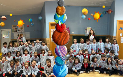 3º de Infantil aprende el Sistema Solar