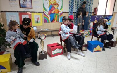 Entrega de las cartas a los Pajes Reales