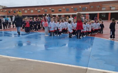 Simulacro escolar de incendio