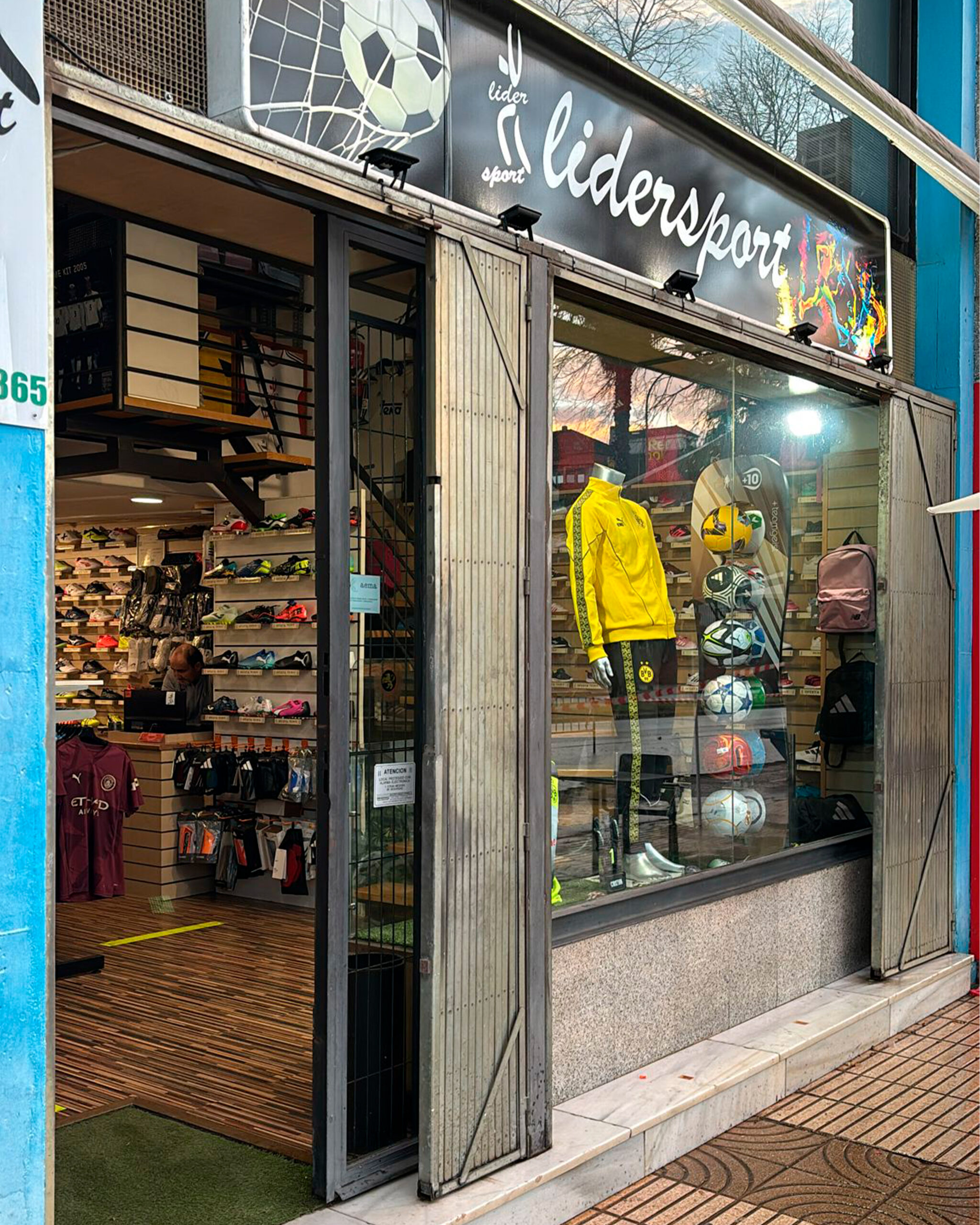 Lider Sport, primer colaborador deportivo