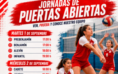 ¡Comienza la temporada de voleibol!
