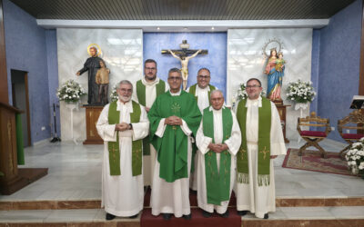Javi Luna celebra sus bodas de plata sacerdotales
