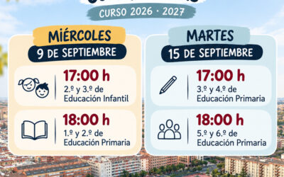 Reuniones iniciales de Infantil y Primaria